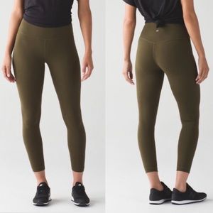 NWT Lululemon Align Pant II Military Green